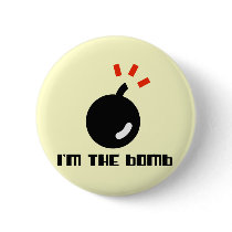 I'm The Bomb buttons by BoogieMonst I'm The Bomb buttons
