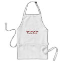 I'm the boss! aprons
