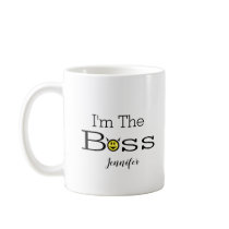 I'm the Boss Cup mugs