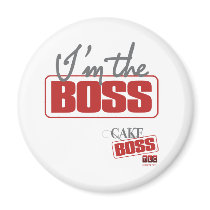 I'm The Boss Magnet by cakeboss I'm The Boss Magnet