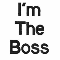 I'm The Boss polo shirt embroidered shirts by Legit4 I'm The Boss polo shirt embroidered shirts