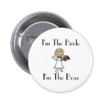 I'm The Bride Pinback Buttons