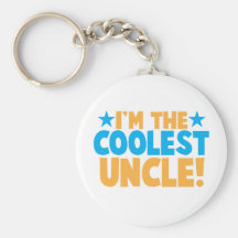 I'm the Coolest Uncle! Keychain