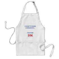 I'm the DM aprons by thefrozenduck I'm the DM aprons