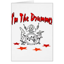 I'm The Drummer cards by fashionfiles I'm The Drummer cards