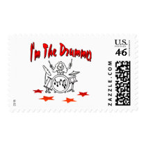I'm The Drummer postage by fashionfiles I'm The Drummer postage