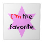I'm the favorite (pink) tiles