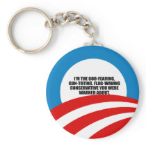 I'm the God fearing Conservative Key Chain
