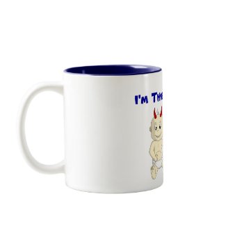 I'm The Good Twin Coffee Mug mug