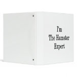I'm The Hamster Expert 3 Ring Binder