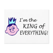 Im The King Of Everything Post Cards