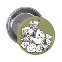 I'm the law pinback button