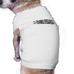 I'm the liberal you were warned about dog t-shirt
