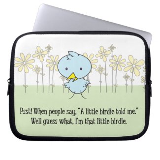 I'm the Little Birdie Laptop Bag fuji_electronicsbag