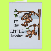 I'm the Little Brother card by tshirtfun I'm the Little Brother card
