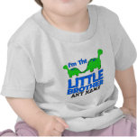 I'm The LITTLE BROTHER!  Custom Dinosaur Gift Shirts