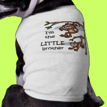 I'm the Little Brother dog t-shirt pet clothing by tshirtfun I'm the Little Brother dog t-shirt pet clothing