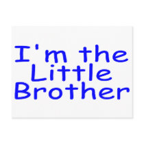 Im The Little Brother postcards