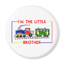 I'm The Little Brother (Train) magnets