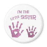 I'm the little sister refrigerator magnets