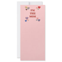 I'm The Mom Rack Card Template