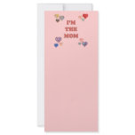 I'm The Mom Rack Card Template