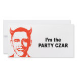 I'm the party czar customized photo card