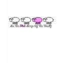 Im The Pink Sheep Of The Family T-Shirt by TheFamousLabel Im The Pink Sheep Of The Family T-Shirt