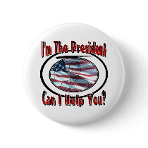 I'm The President buttons