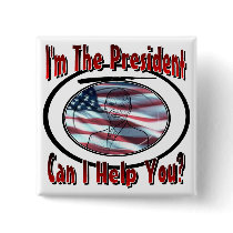 I'm The President buttons