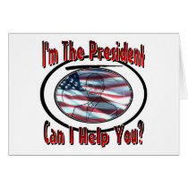 I'm The President cards by fashionfiles I'm The President cards