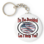 I'm The President Key Chains