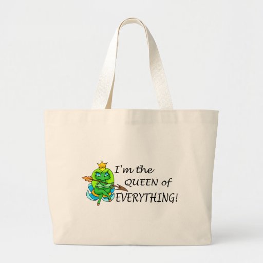 Im The Queen Of Everything (Frog) Bag