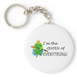 Im The Queen Of Everything (Frog) Keychain