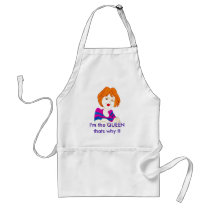 I'm the QUEEN thats why !! aprons by MedinaA42 I'm the QUEEN thats why !! aprons