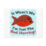 I'm the Red Herring Post Cards