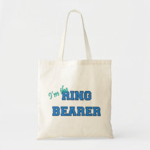 I'm The Ring Bearer Canvas Bag