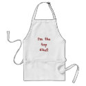 I'm the top Chef! aprons