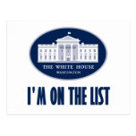 I'm the (White House) List Postcards