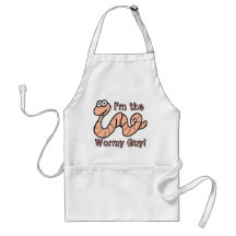 I'm the Wormy Guy! Aprons