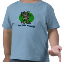 I'm this many t-shirts