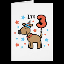 I'm Three Doggie cards