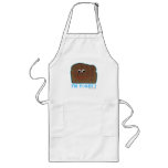 I'm toast! parody humorous apron