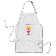 I'm too cute to be 85 aprons