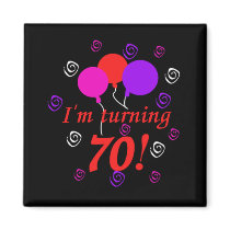 I'm Turning 70 magnets