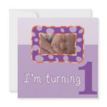 I'm Turning One Birthday Party Invitation
