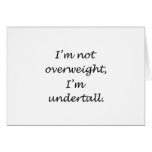 I'm Undertall