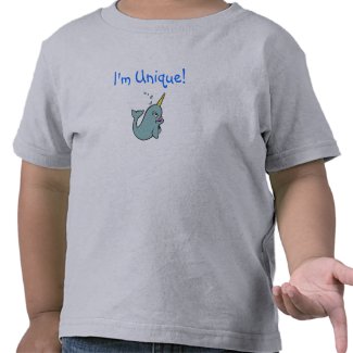 I'm Unique! (Narwhal) shirt