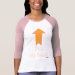 Ladies 3/4 Sleeve Raglan (Fitted)
