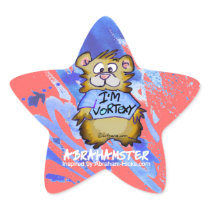 I'm Vortexy Abrahamster Star Star Stickers